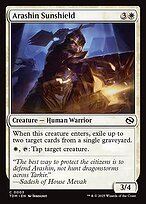 Matte Finish Tarkir: Dragonstorm Arashin Sunshield ( #3 )