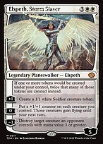 Matte Finish Tarkir: Dragonstorm Elspeth, Storm Slayer ( #11 )