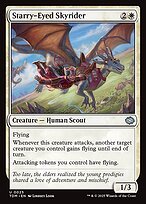 Matte Finish Tarkir: Dragonstorm Starry-Eyed Skyrider ( #25 )