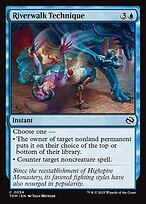 Matte Finish Tarkir: Dragonstorm Riverwalk Technique ( #54 )