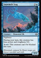 Matte Finish Tarkir: Dragonstorm Snowmelt Stag ( #57 )