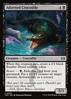 Matte Finish Tarkir: Dragonstorm Adorned Crocodile ( #69 )