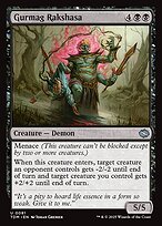 Matte Finish Tarkir: Dragonstorm Gurmag Rakshasa ( #81 )