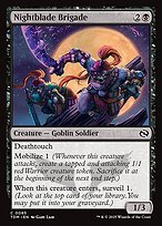 Matte Finish Tarkir: Dragonstorm Nightblade Brigade ( #85 )
