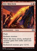 Matte Finish Tarkir: Dragonstorm Fire-Rim Form ( #107 )