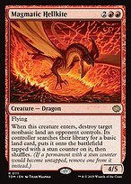 Matte Finish Tarkir: Dragonstorm Magmatic Hellkite ( #111 )