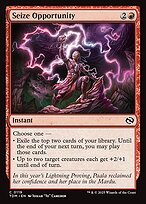 Matte Finish Tarkir: Dragonstorm Seize Opportunity ( #119 )
