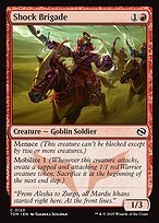 Matte Finish Tarkir: Dragonstorm Shock Brigade ( #120 )