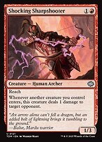 Matte Finish Tarkir: Dragonstorm Shocking Sharpshooter ( #121 )