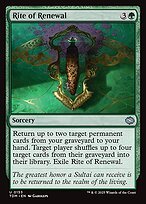 Matte Finish Tarkir: Dragonstorm Rite of Renewal ( #153 )