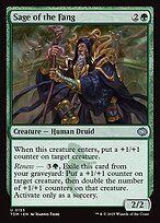 Matte Finish Tarkir: Dragonstorm Sage of the Fang ( #155 )