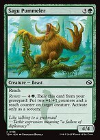 Matte Finish Tarkir: Dragonstorm Sagu Pummeler ( #156 )