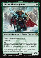 Matte Finish Tarkir: Dragonstorm Surrak, Elusive Hunter ( #161 )