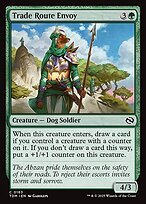 Matte Finish Tarkir: Dragonstorm Trade Route Envoy ( #163 )