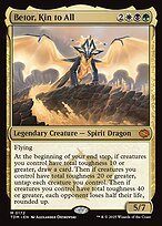Matte Finish Tarkir: Dragonstorm Betor, Kin to All ( #172 )