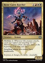 Matte Finish Tarkir: Dragonstorm Bone-Cairn Butcher ( #173 )