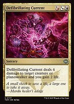 Matte Finish Tarkir: Dragonstorm Defibrillating Current ( #177 )