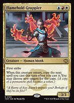 Matte Finish Tarkir: Dragonstorm Flamehold Grappler ( #185 )