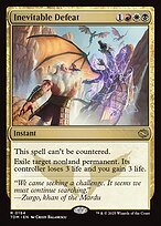 Matte Finish Tarkir: Dragonstorm Inevitable Defeat ( #194 )