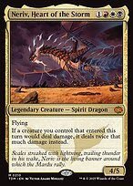 Matte Finish Tarkir: Dragonstorm Neriv, Heart of the Storm ( #210 )