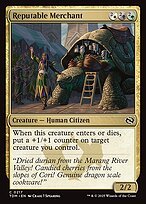 Matte Finish Tarkir: Dragonstorm Reputable Merchant ( #217 )