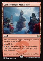 Matte Finish Tarkir: Dragonstorm Cori Mountain Monastery ( #252 )
