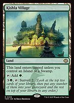 Matte Finish Tarkir: Dragonstorm Kishla Village ( #259 )