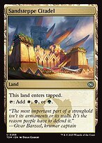 Matte Finish Tarkir: Dragonstorm Sandsteppe Citadel ( #266 )
