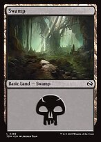 Matte Finish Tarkir: Dragonstorm Swamp ( #282 )