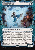 Matte Finish Tarkir: Dragonstorm Dragonologist ( #295 )