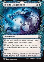 Matte Finish Tarkir: Dragonstorm Roiling Dragonstorm ( #296 )