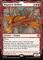 Matte Finish Tarkir: Dragonstorm Magmatic Hellkite ( #301 )