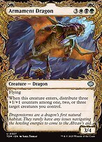 Matte Finish Tarkir: Dragonstorm Armament Dragon ( #307 )