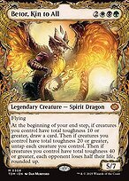 Matte Finish Tarkir: Dragonstorm Betor, Kin to All ( #308 )