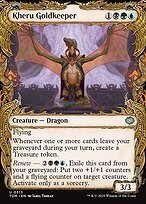 Matte Finish Tarkir: Dragonstorm Kheru Goldkeeper ( #313 )