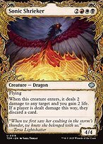 Matte Finish Tarkir: Dragonstorm Sonic Shrieker ( #318 )