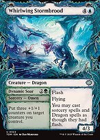 Matte Finish Tarkir: Dragonstorm Whirlwing Stormbrood // Dynamic Soar ( #322 )