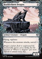 Matte Finish Tarkir: Dragonstorm Boulderborn Dragon ( #323 )