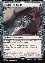 Matte Finish Tarkir: Dragonstorm Dragonfire Blade ( #324 )
