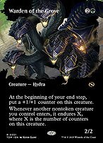 Matte Finish Tarkir: Dragonstorm Warden of the Grove ( #351 )