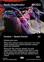 Matte Finish Tarkir: Dragonstorm Mardu Siegebreaker ( #364 )
