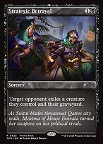 Matte Finish Tarkir: Dragonstorm Strategic Betrayal ( #422 )