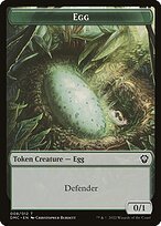 Matte Finish Dominaria United Commander Tokens Egg ( #8 )