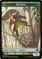 Matte Finish Dominaria Remastered Tokens Squirrel ( #13 )