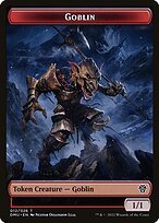 Matte Finish Dominaria United Tokens Goblin ( #12 )