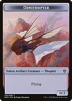 Matte Finish Dominaria United Tokens Ornithopter ( #22 )