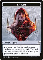 Glossy Finish Dominaria Tokens Jaya Ballard Emblem ( #15 )