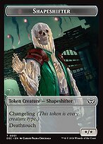 Glossy Finish Duskmourn Commander Tokens Shapeshifter ( #1 )