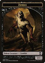 Matte Finish Eternal Masters Tokens Zombie ( #6 )