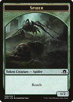 Glossy Finish Eldritch Moon Tokens Spider ( #8 )